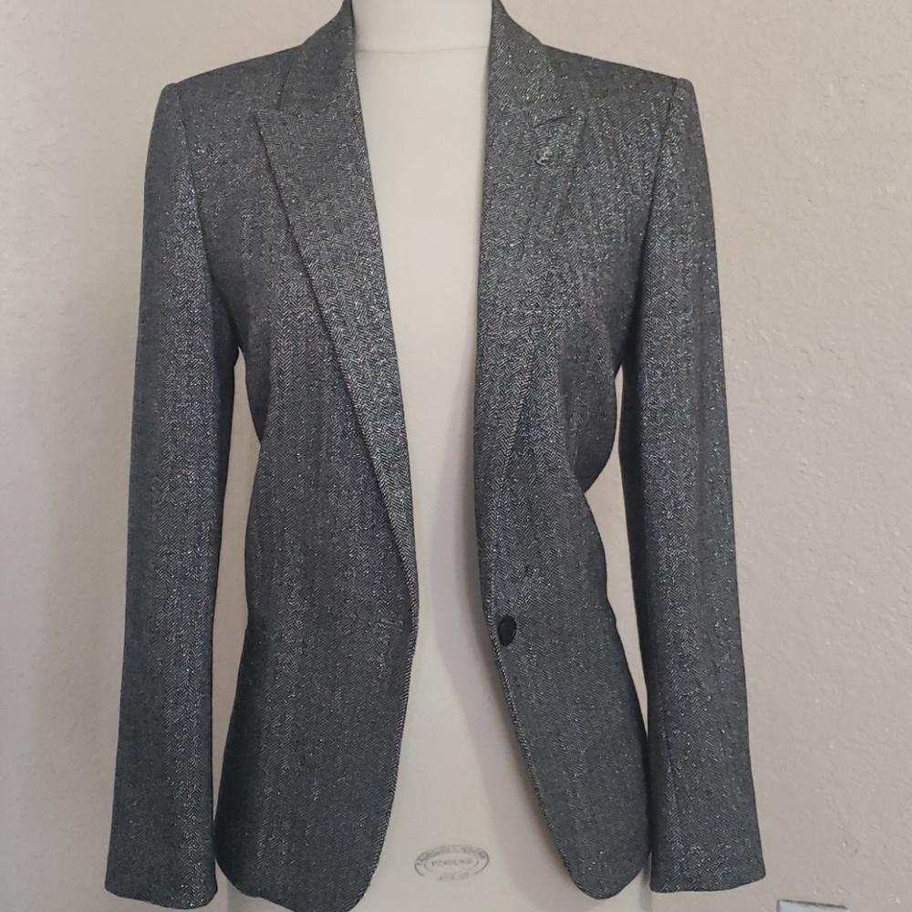 Zadig & Voltaire Deluxe Jacket Victor Silver